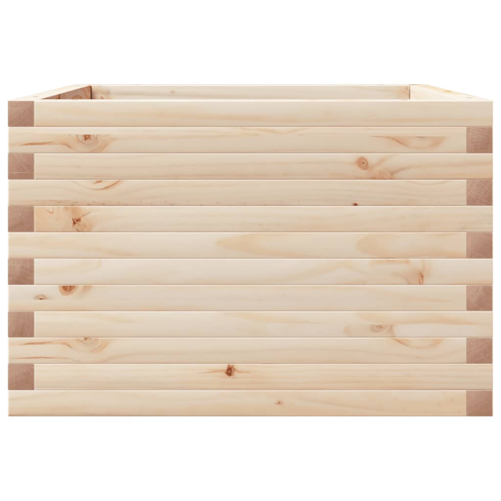 Plantekrukke 70x70x45,5 cm massivt fyrretræ