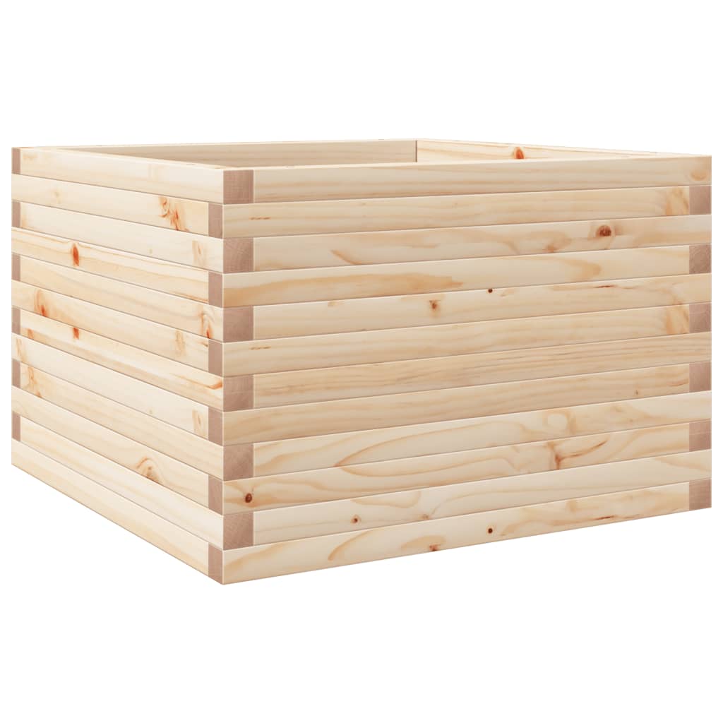 Plantekrukke 70x70x45,5 cm massivt fyrretræ