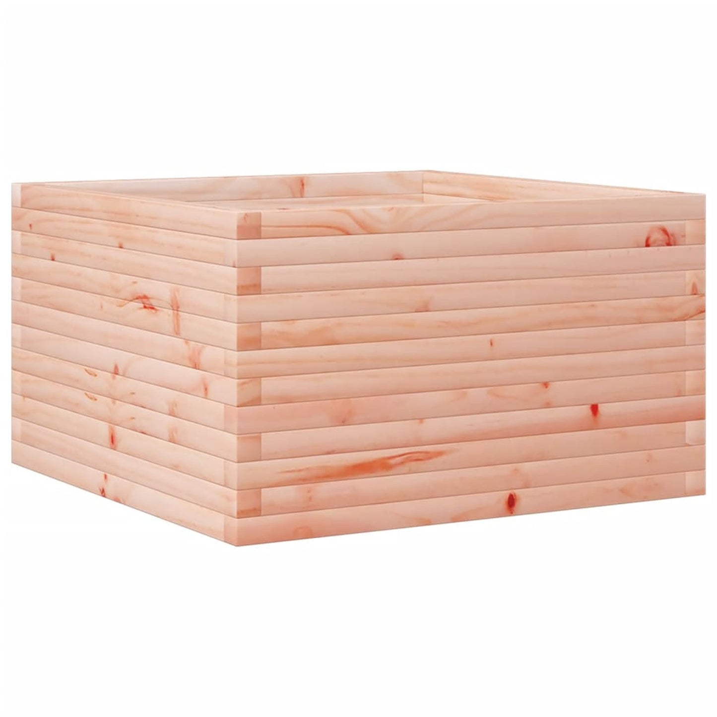 Plantepotte 80x80x45,5 cm massivt træ Douglasgran