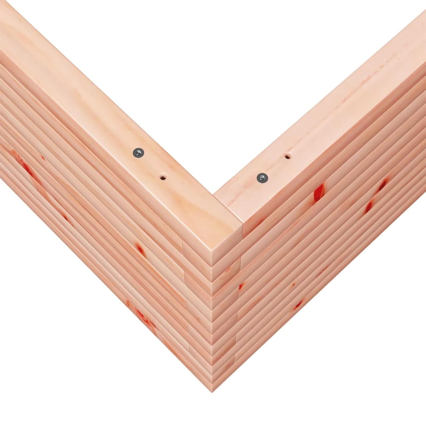 Plantepotte 80x80x45,5 cm massivt træ Douglasgran