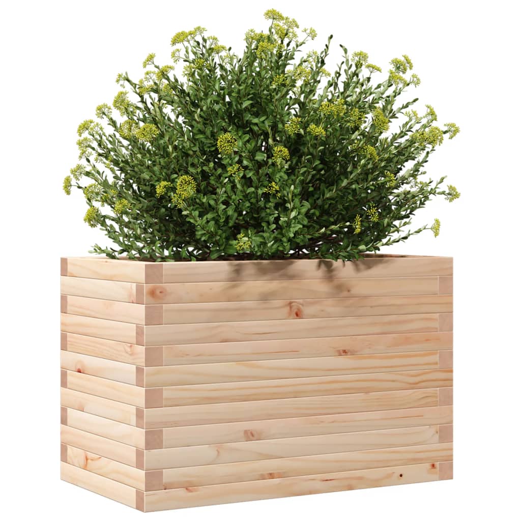 Plantekrukke 70x40x45,5 cm massivt fyrretræ