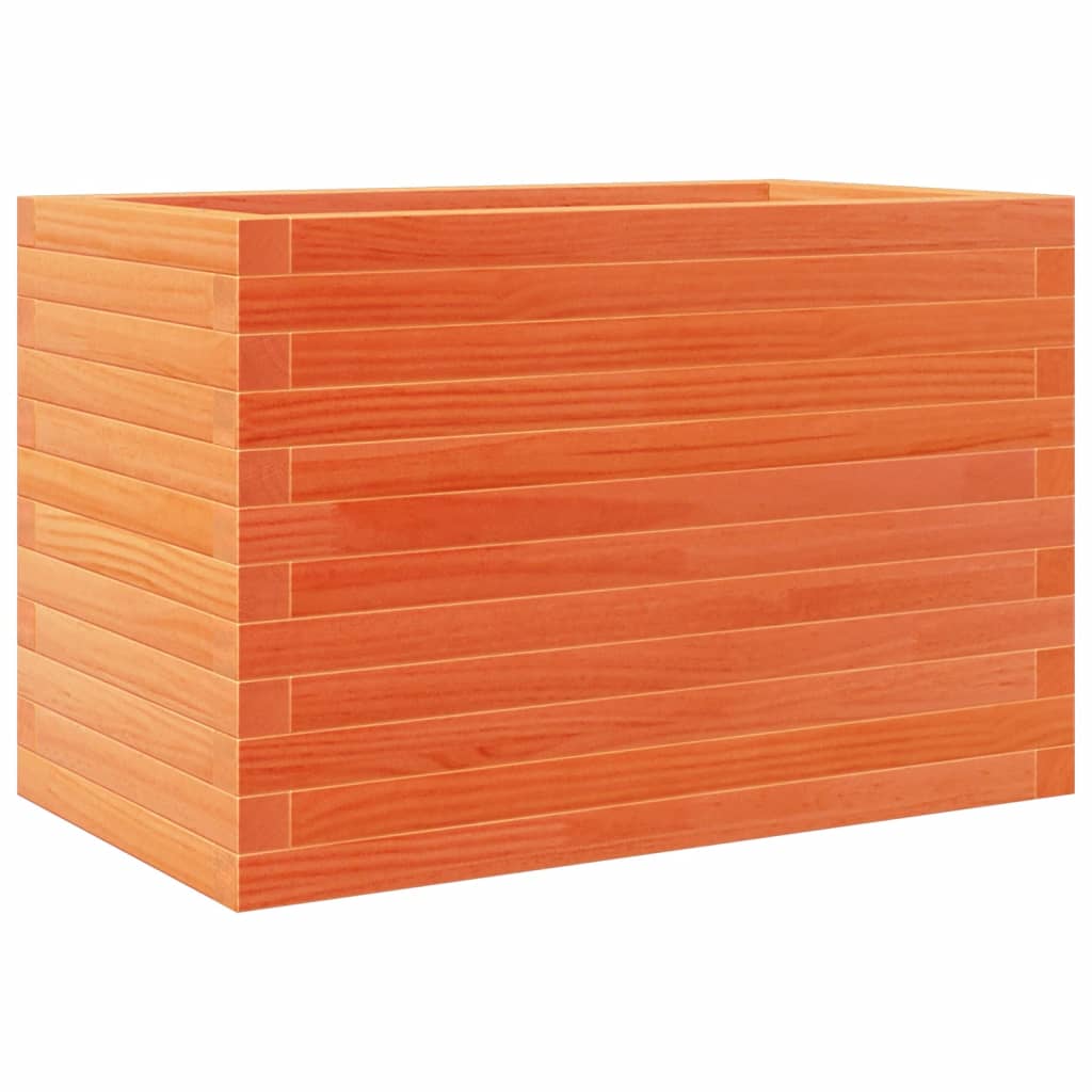 Plantekrukke voks brun 70x40x45,5 cm massivt fyrretræ