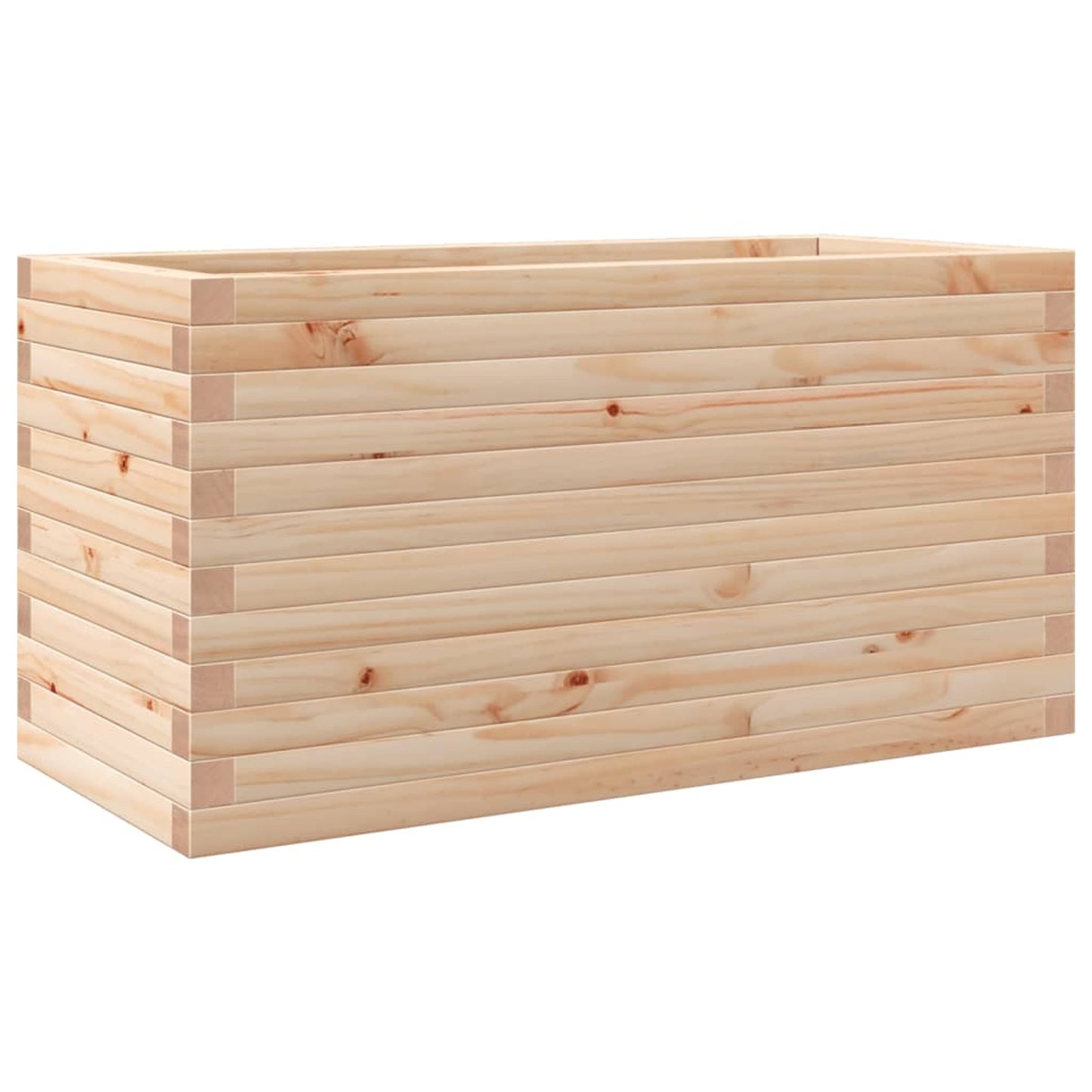 Plantekrukke 90x40x45,5 cm massivt fyrretræ