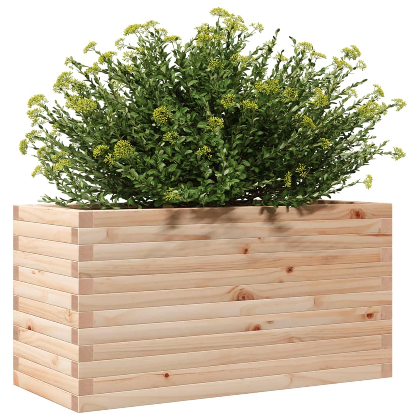 Plantekrukke 90x40x45,5 cm massivt fyrretræ