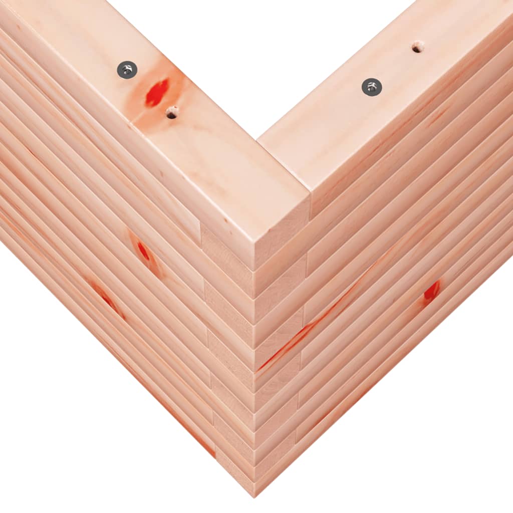 Plantepotte 90x60x45,5 cm massivt træ Douglasgran