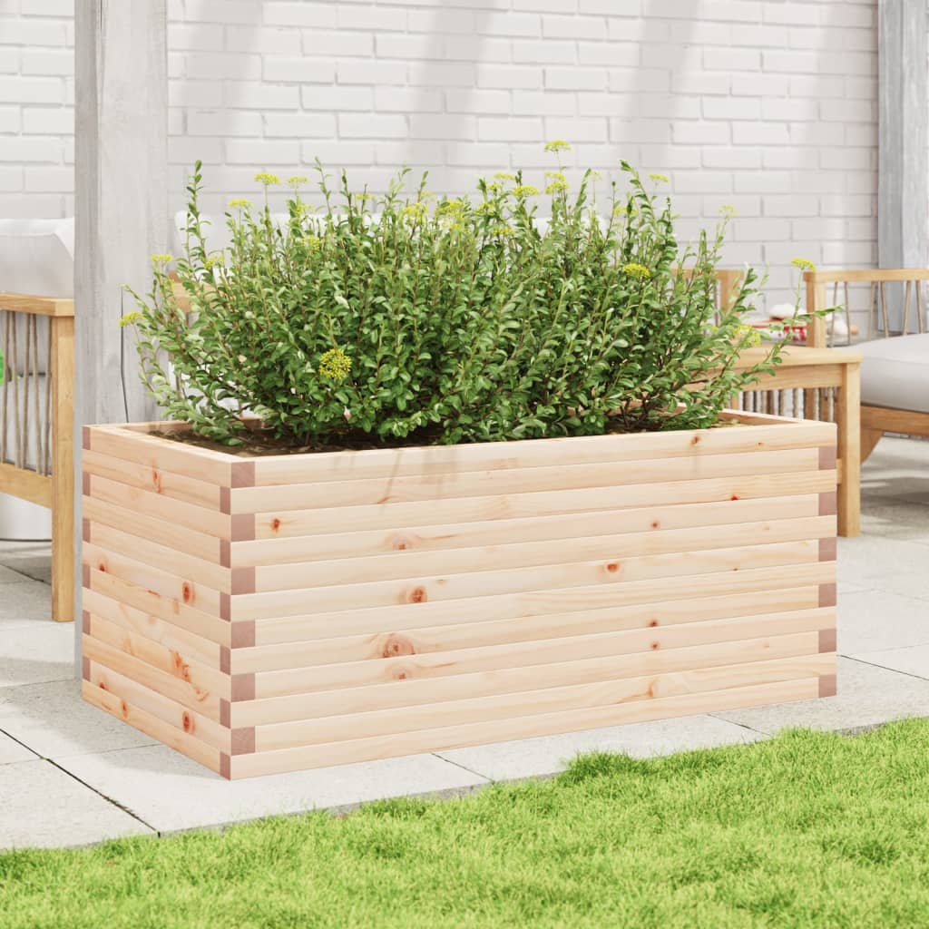 Plantekrukke 110x60x45,5 cm massivt fyrretræ
