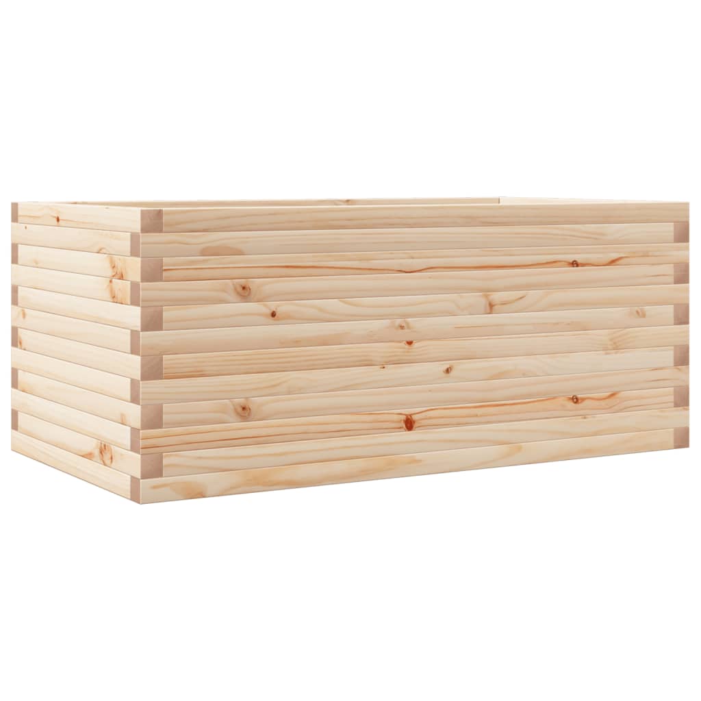 Plantekrukke 110x60x45,5 cm massivt fyrretræ