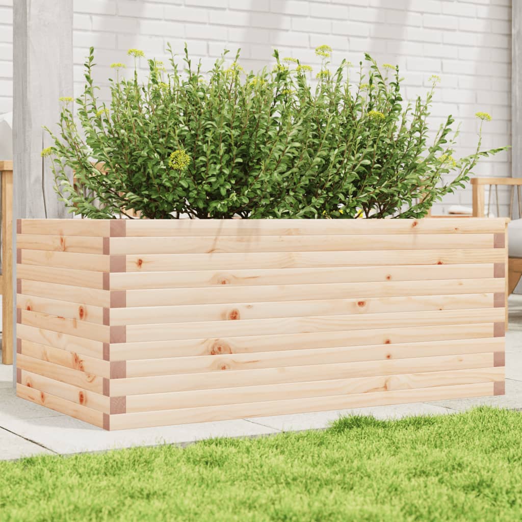 Plantekrukke 110x60x45,5 cm massivt fyrretræ