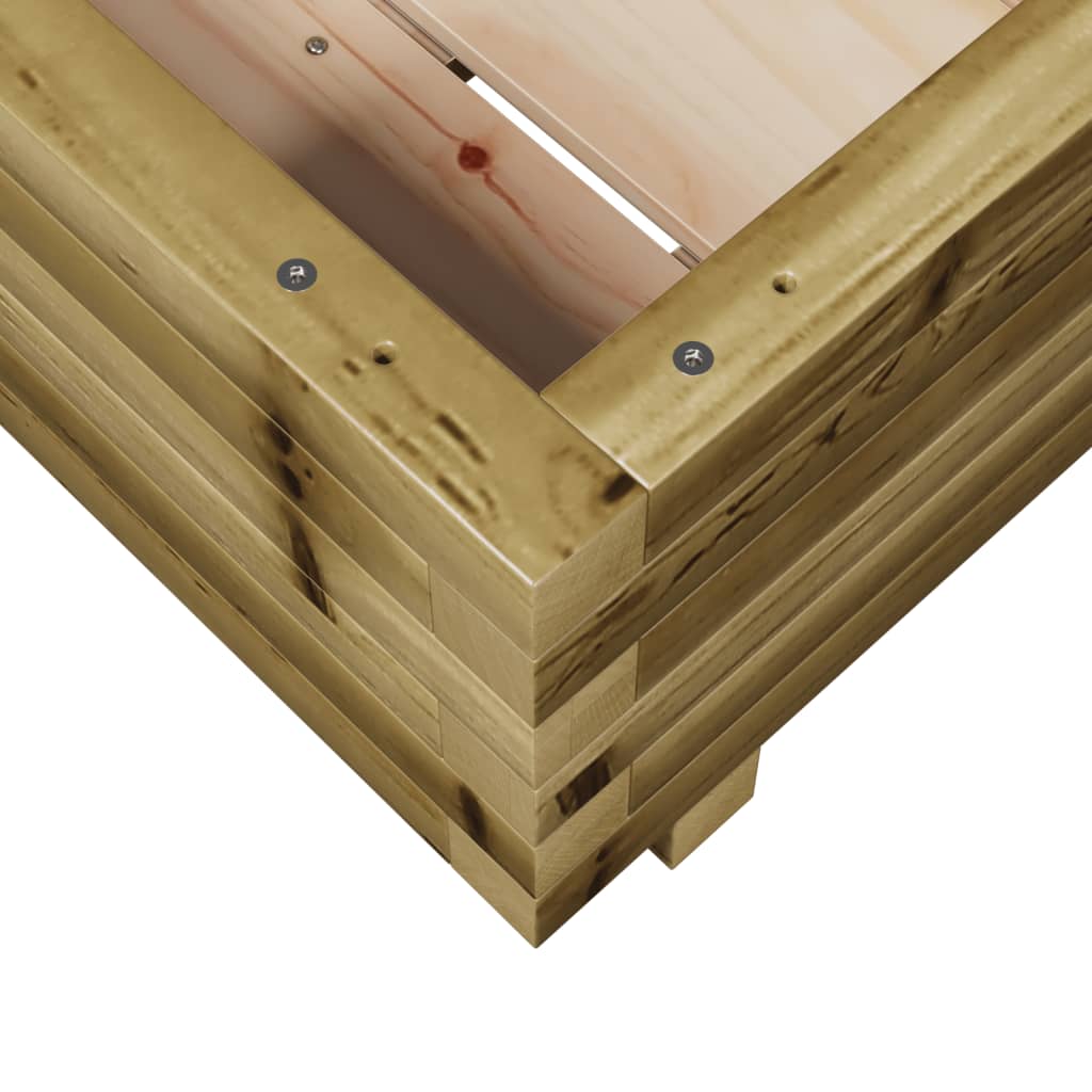 Plantekasse 40x40x26,5 cm Fyrretræ Imprægneret