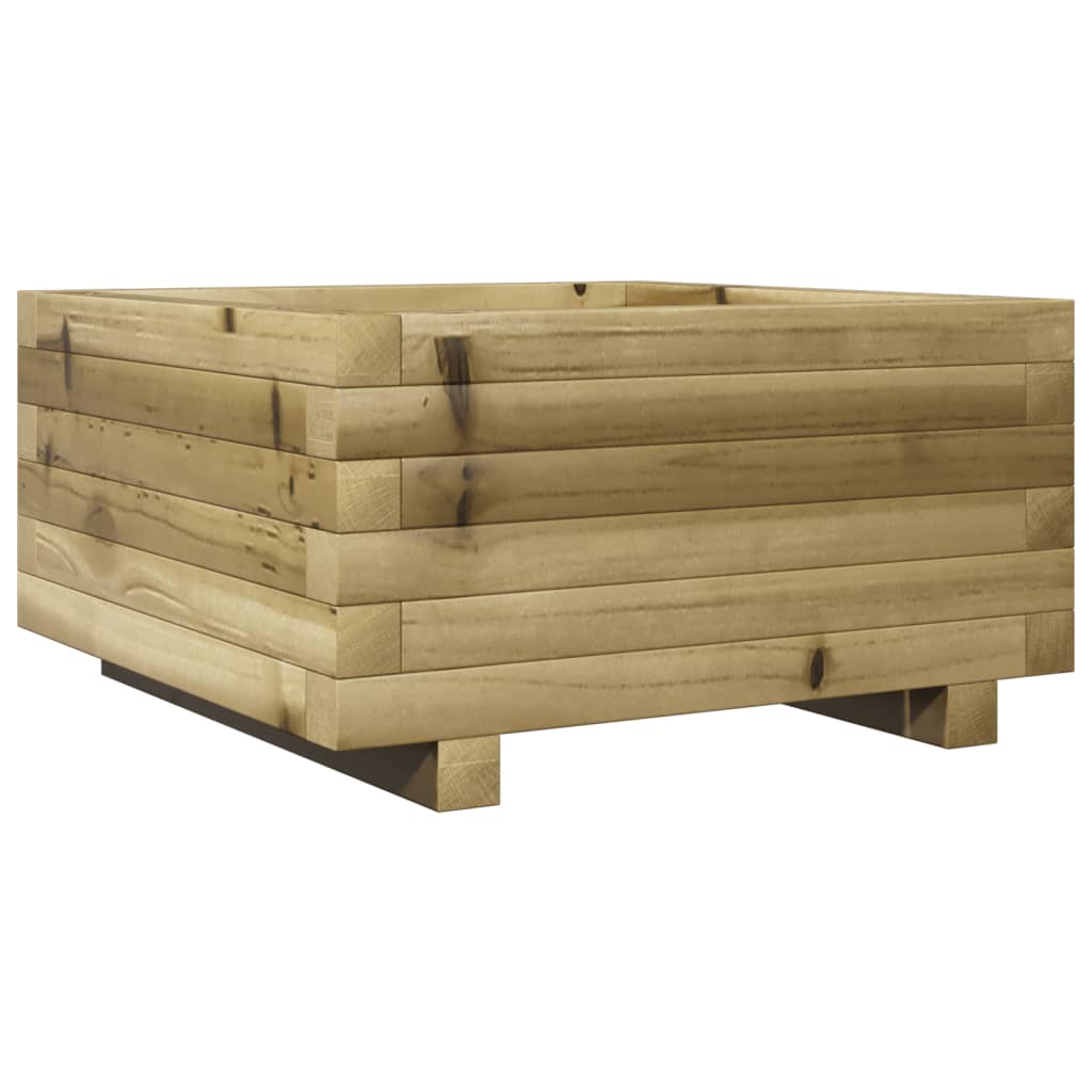Plantekasse 50x50x26,5 cm Fyrretræ Imprægneret