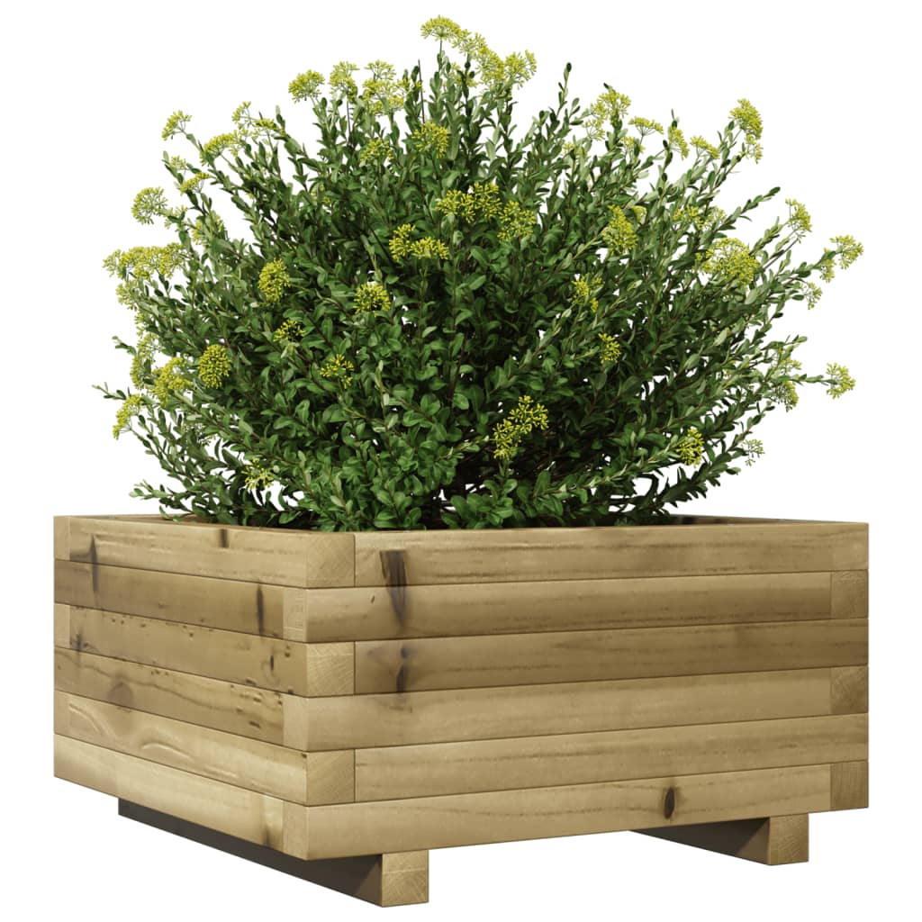 Plantekasse 50x50x26,5 cm Fyrretræ Imprægneret