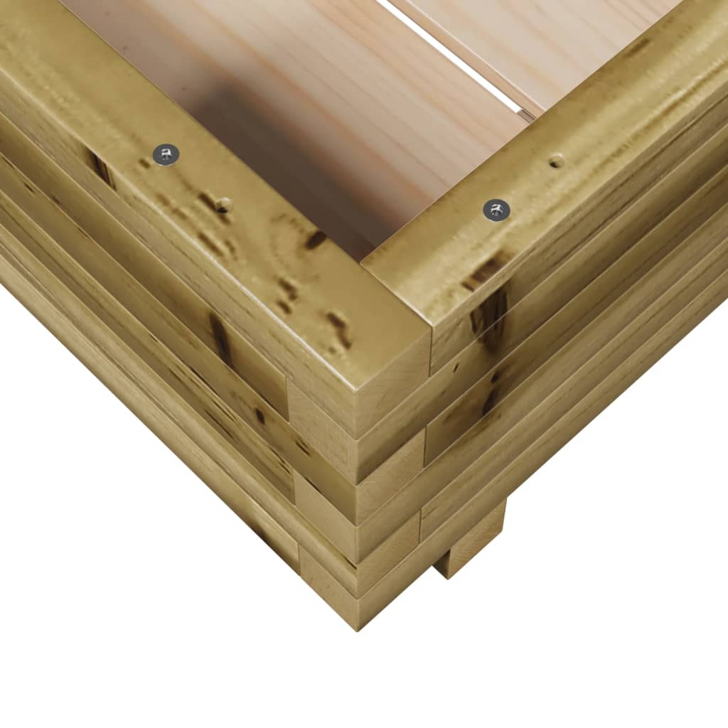 Plantekasse 50x50x26,5 cm Fyrretræ Imprægneret