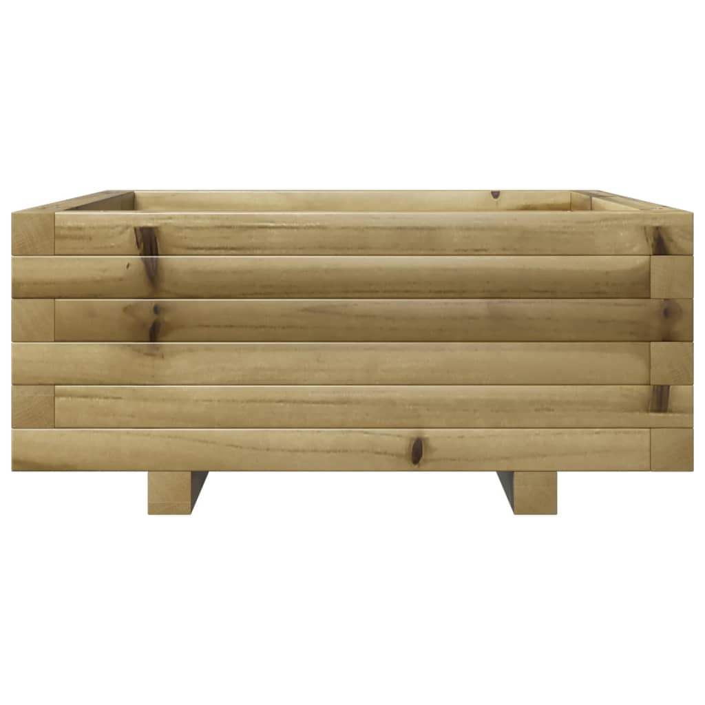 Plantekasse 60x60x26,5 cm Fyrretræ Imprægneret