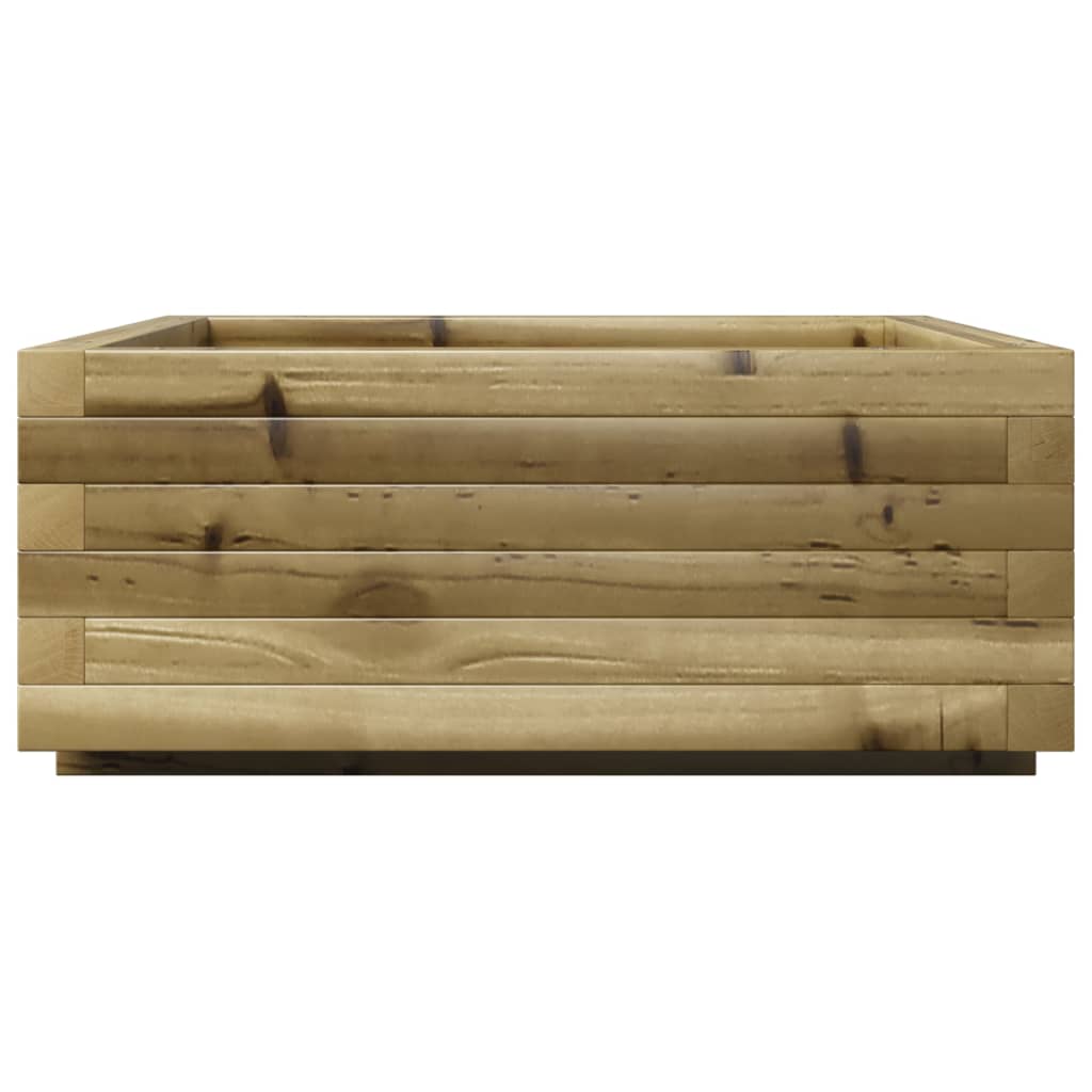Plantekasse 60x60x26,5 cm Fyrretræ Imprægneret