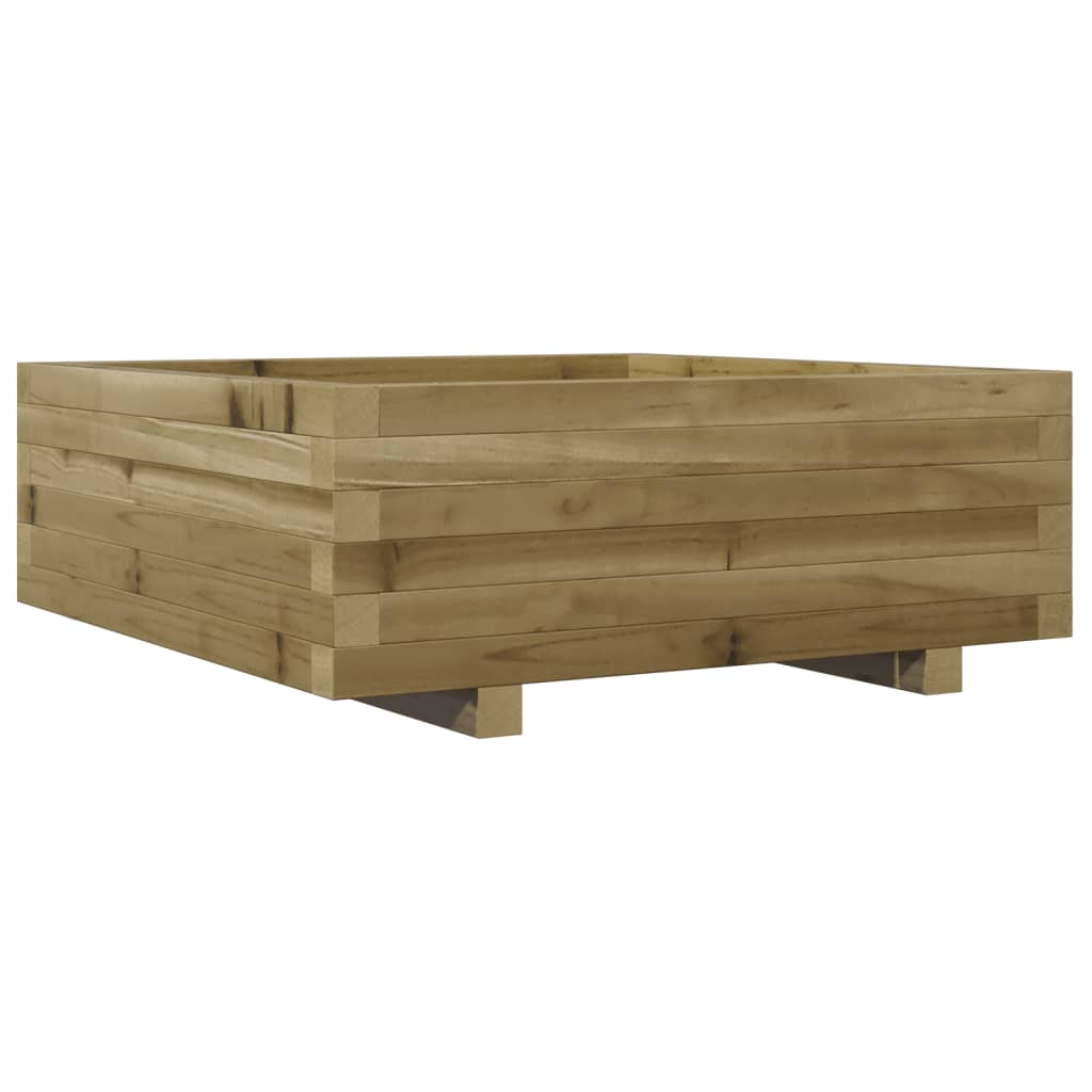 Plantekasse 70x70x26,5 cm Fyrretræ Imprægneret