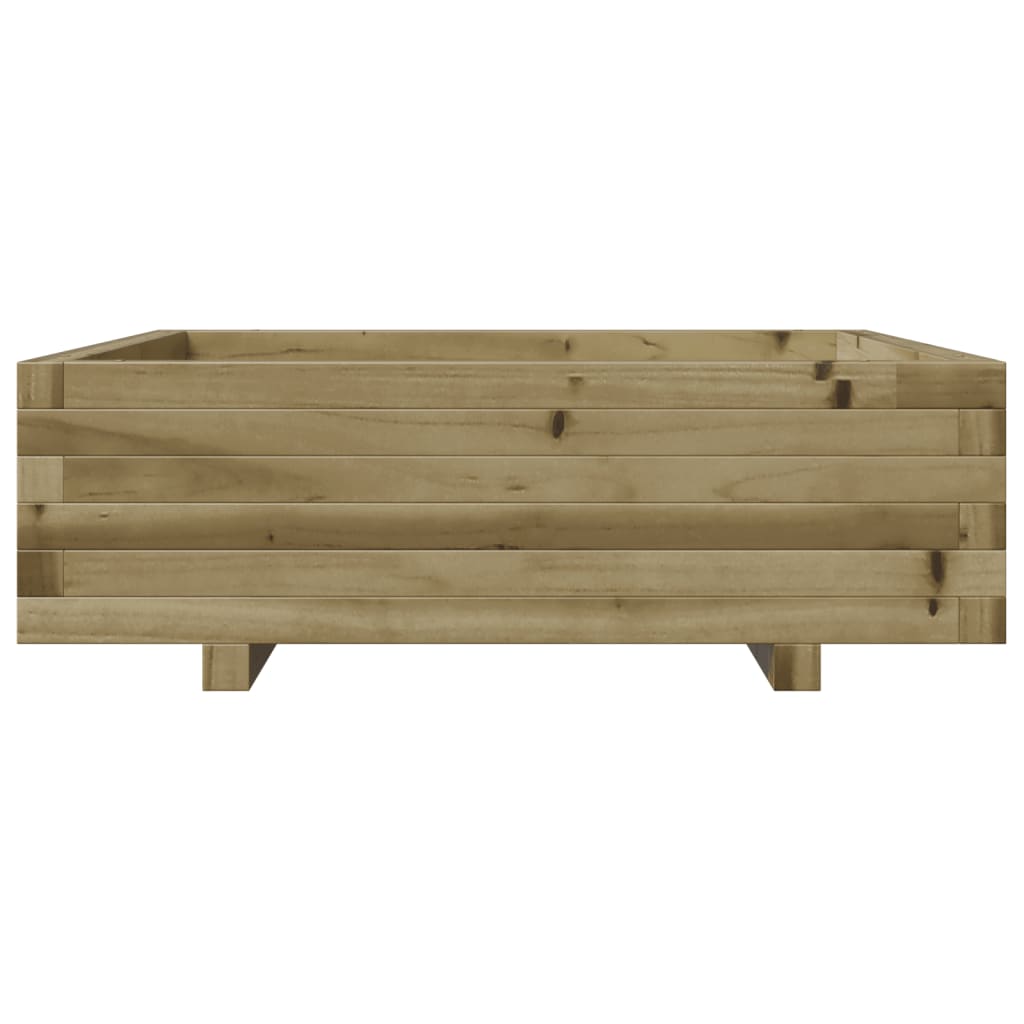 Plantekasse 80x80x26,5 cm Fyrretræ Imprægneret