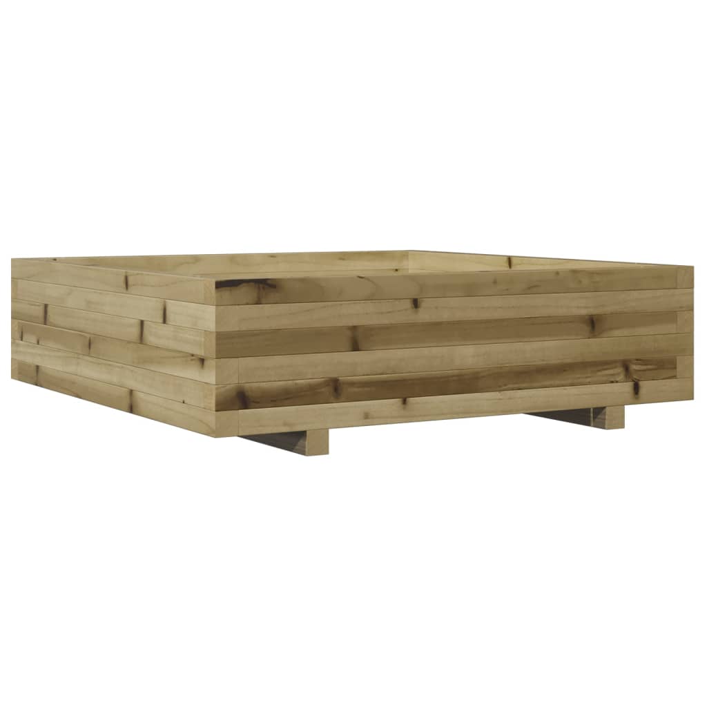 Plantekasse 90x90x26,5 cm Fyrretræ Imprægneret