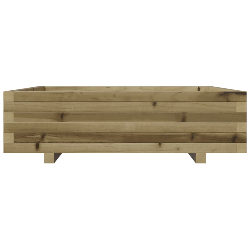 Plantekasse 90x90x26,5 cm Fyrretræ Imprægneret
