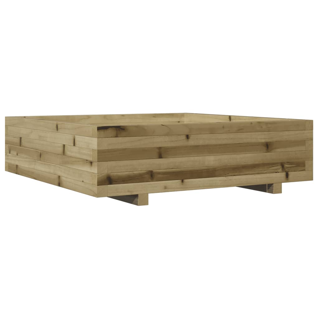 Plantekasse 90x90x26,5 cm Fyrretræ Imprægneret