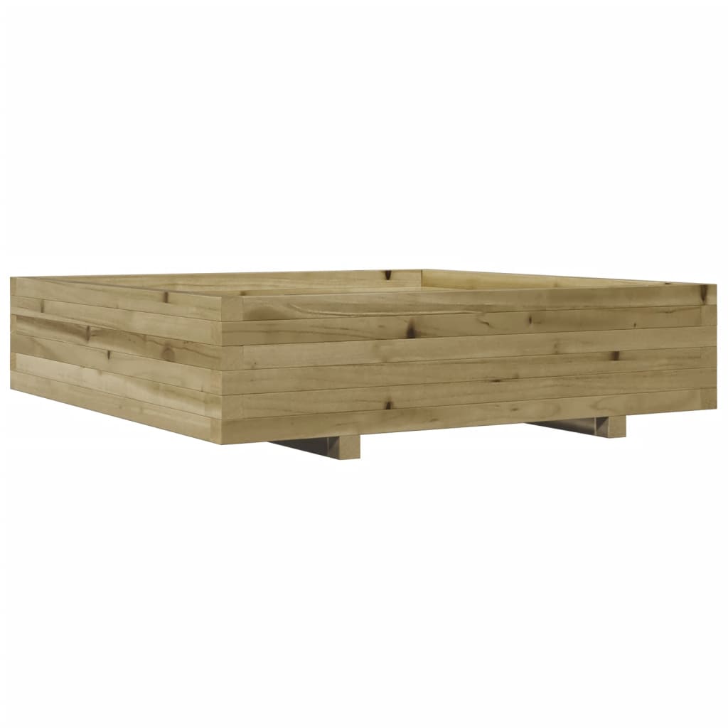Plantekasse 100x100x26,5 cm Fyrretræ Imprægneret