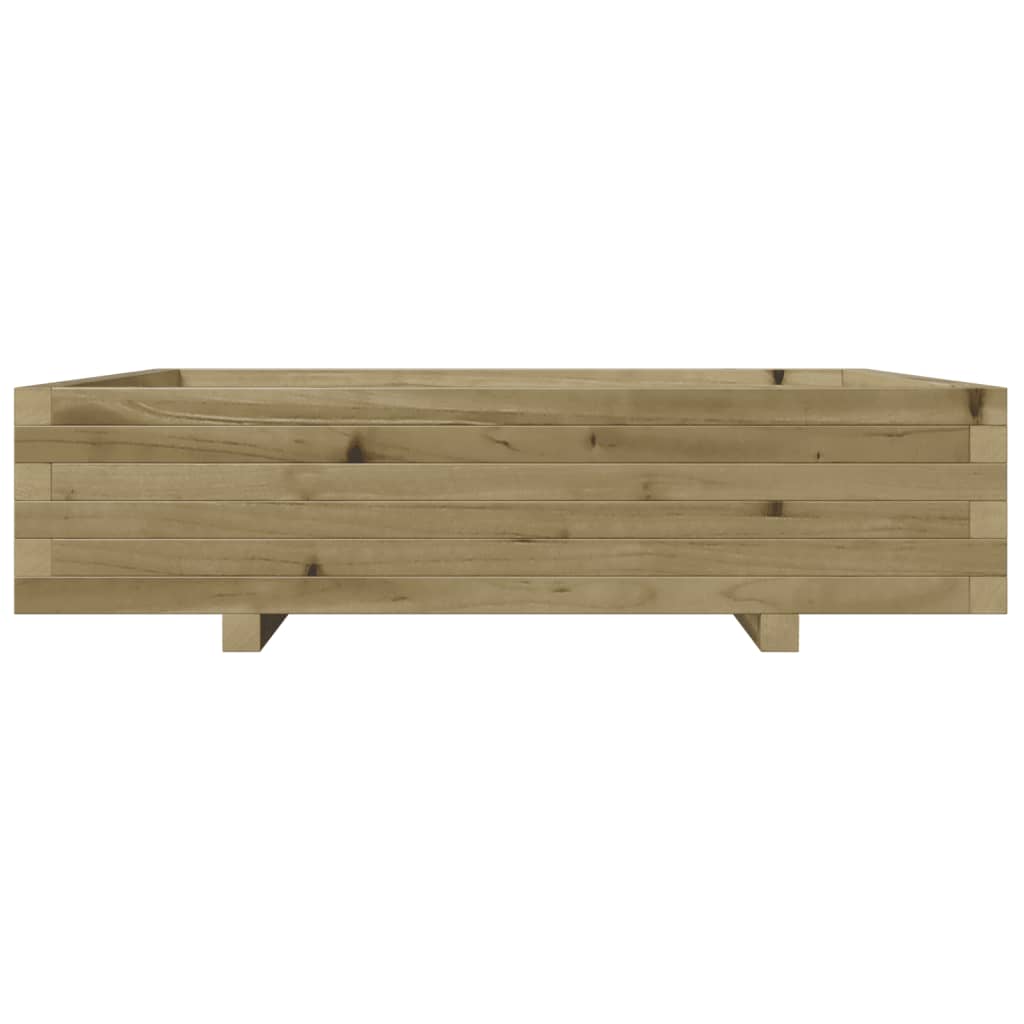 Plantekasse 100x100x26,5 cm Fyrretræ Imprægneret