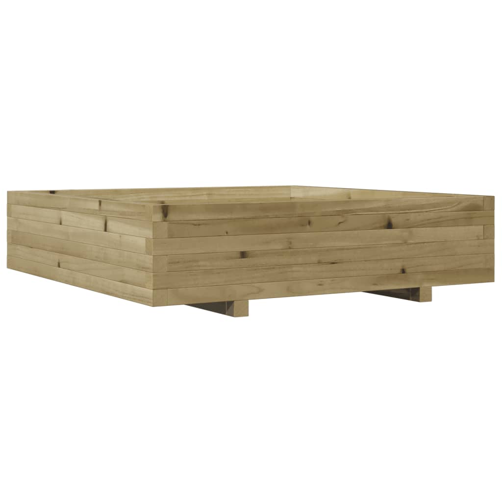 Plantekasse 100x100x26,5 cm Fyrretræ Imprægneret