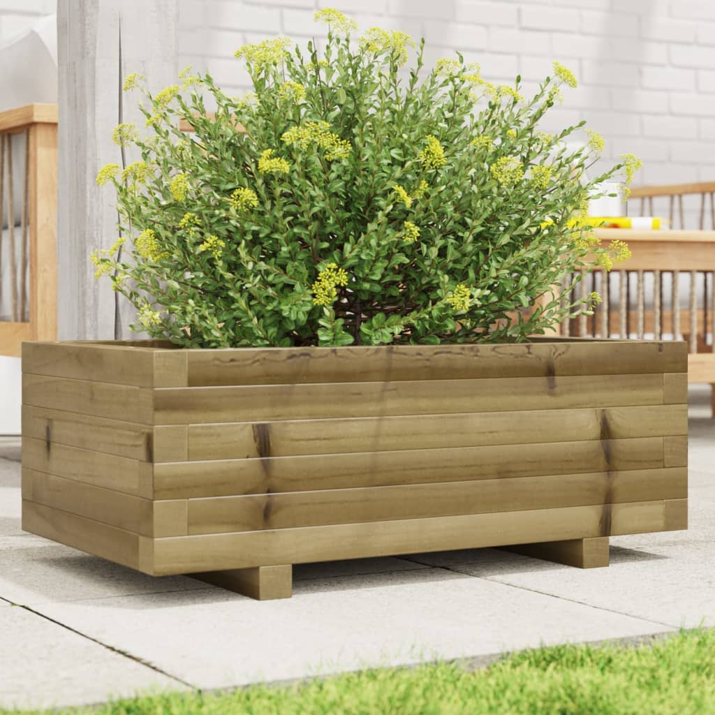 Plantekasse 70x40x26,5 cm Fyrretræ Imprægneret