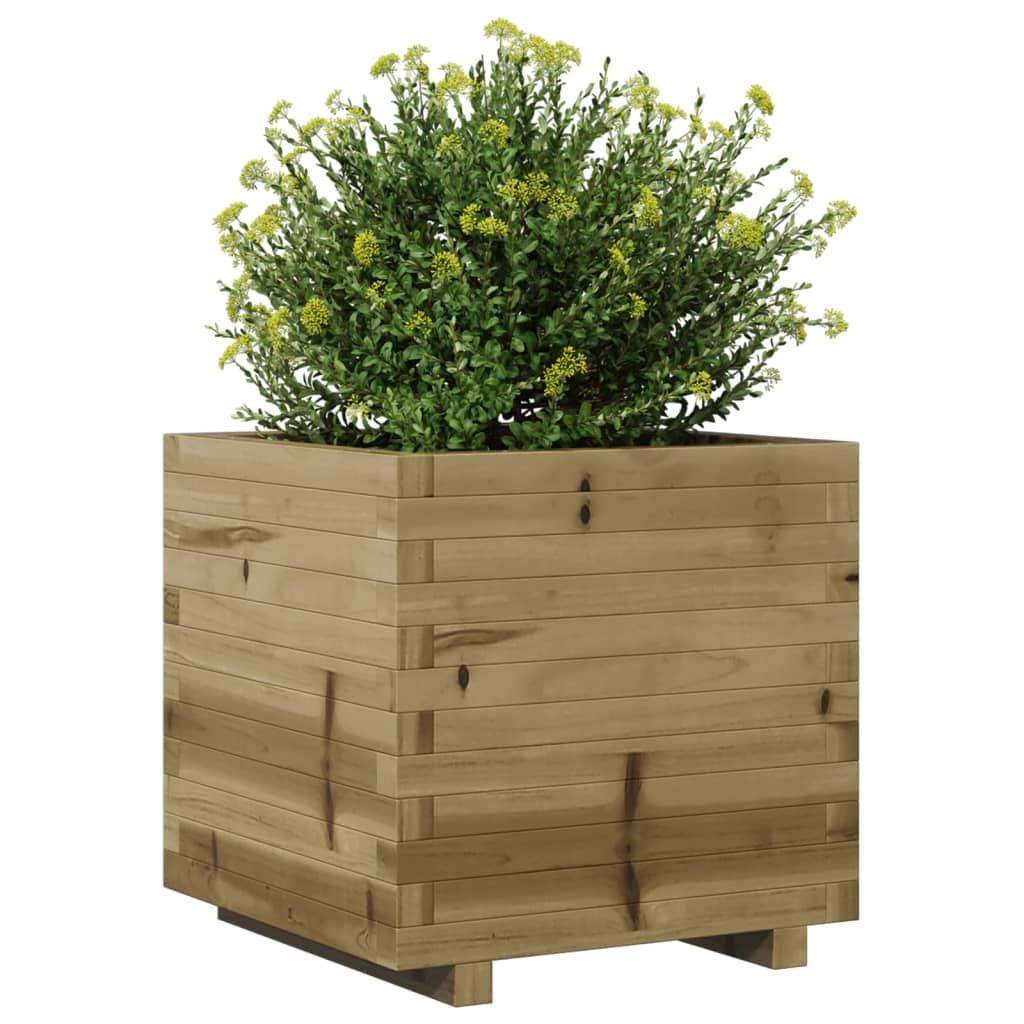 Plantekasse 50x50x49,5 cm Fyrretræ Imprægneret