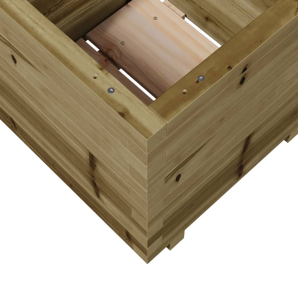 Plantekasse 50x50x49,5 cm Fyrretræ Imprægneret