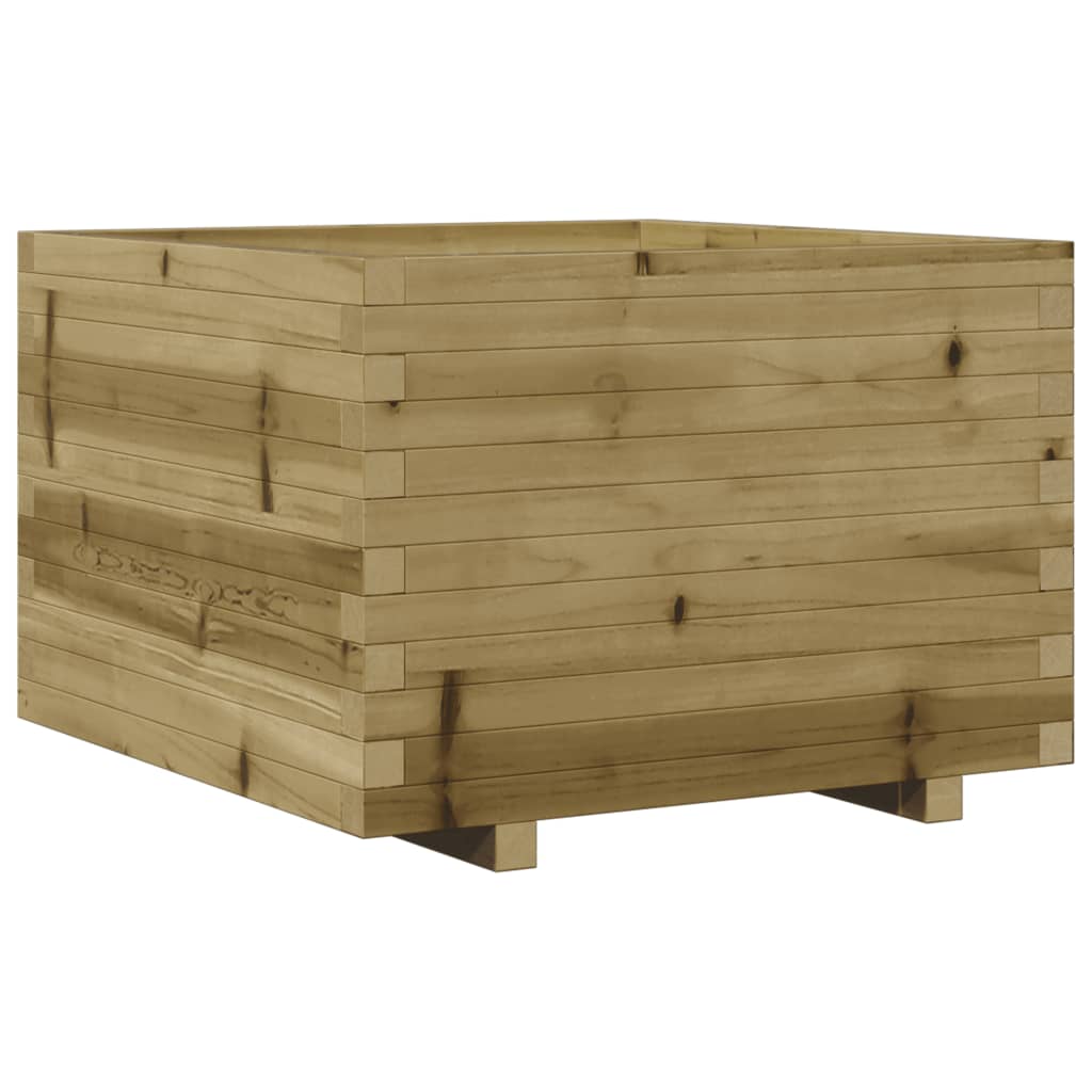 Plantekasse 70x70x49,5 cm Fyrretræ Imprægneret
