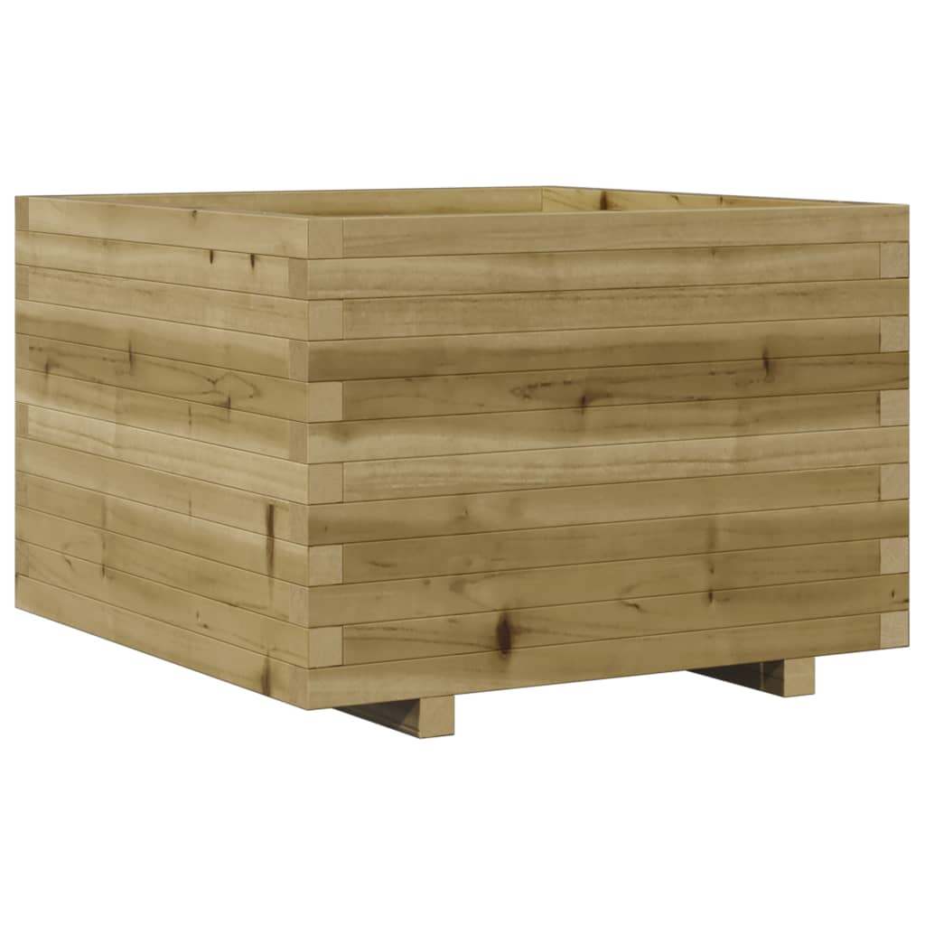 Plantekasse 70x70x49,5 cm Fyrretræ Imprægneret