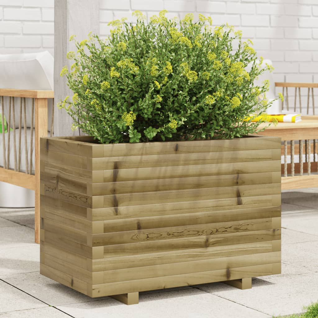 Plantekasse 70x40x49,5 cm Fyrretræ Imprægneret