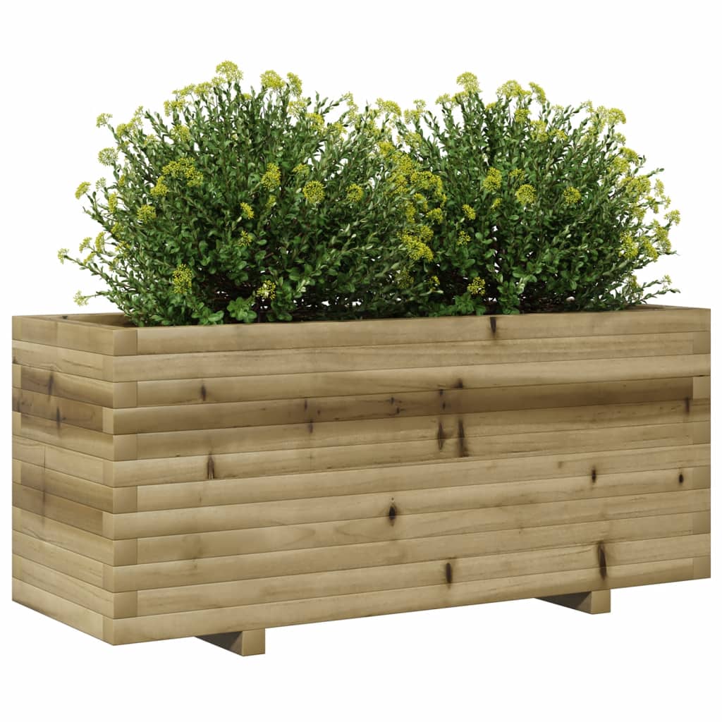 Plantekasse 110x40x49,5 cm Fyrretræ Imprægneret