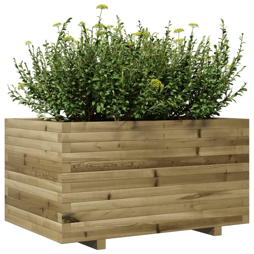 Plantekasse 90x60x49,5 cm Fyrretræ Imprægneret