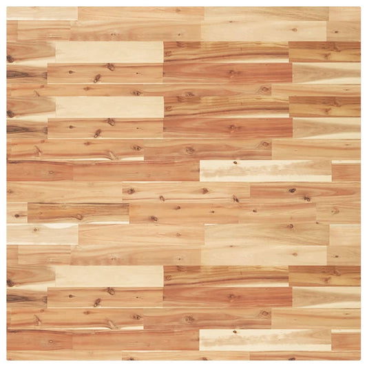Tischplatte Quadratisch 90x90x4 cm Massivholz Akazie