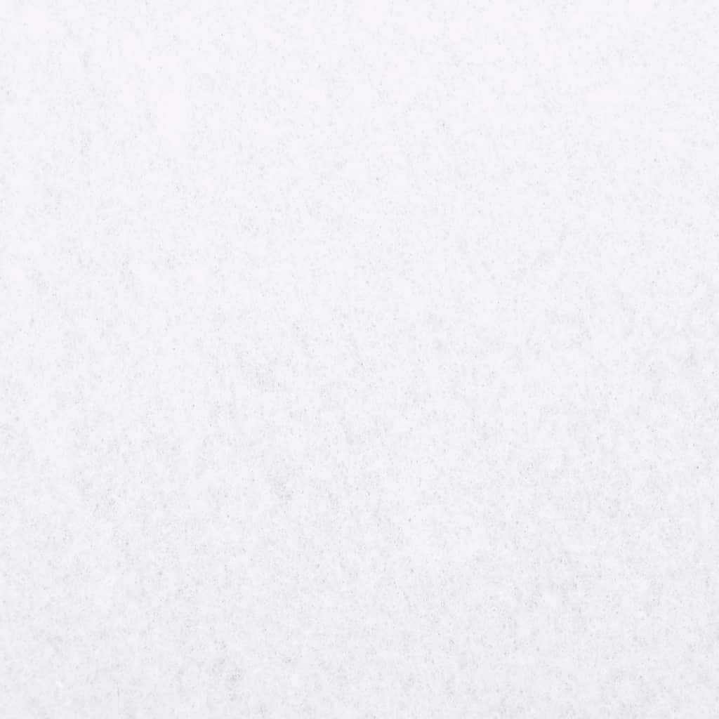 Geotekstil fleece hvid 1x10 m polyesterfiber
