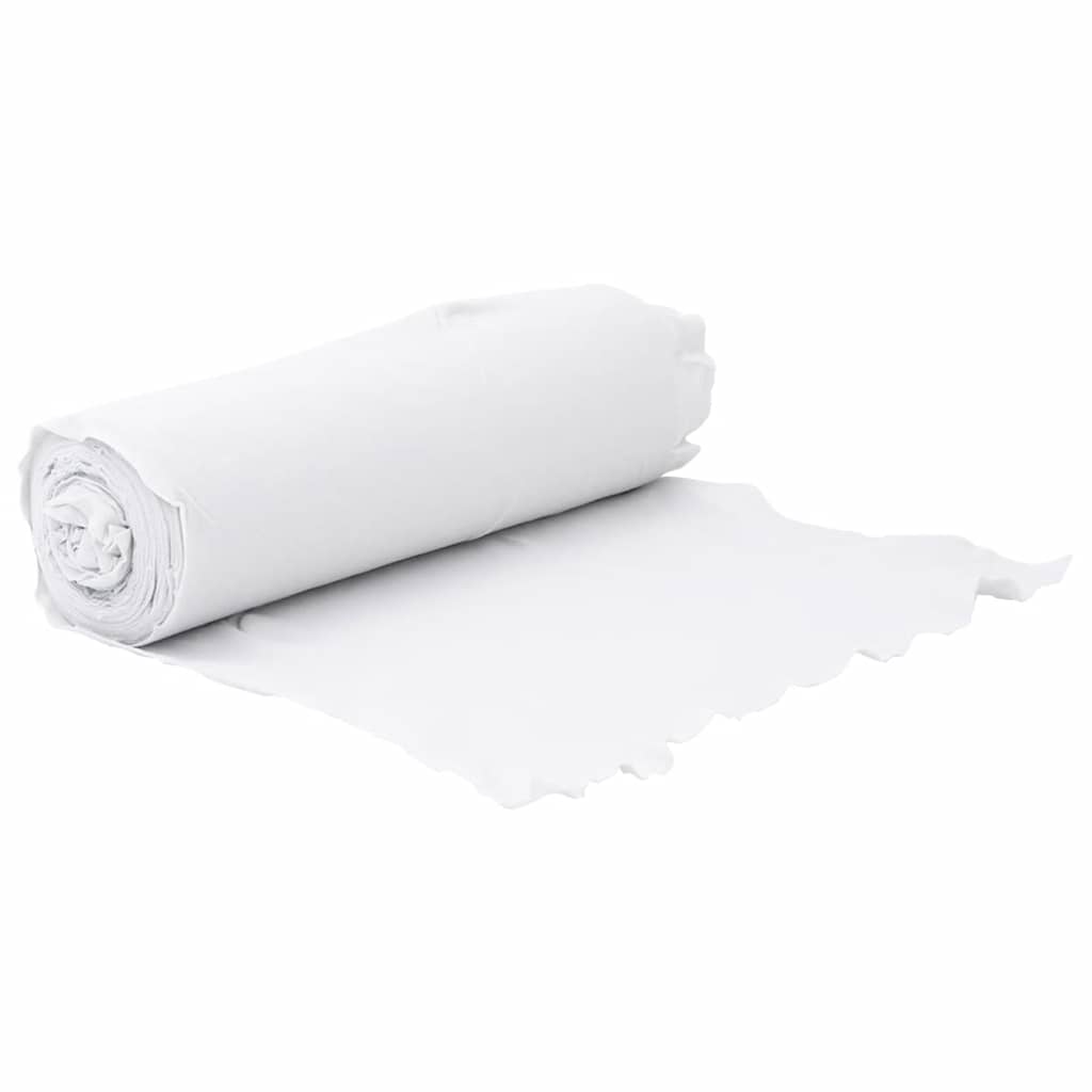Geotekstil fleece hvid 1x50 m polyesterfiber