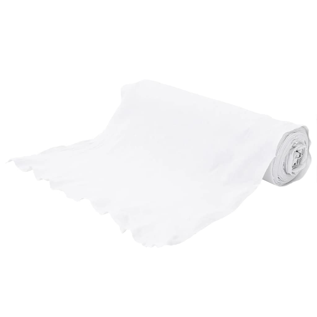 Geotekstil fleece hvid 1x50 m polyesterfiber