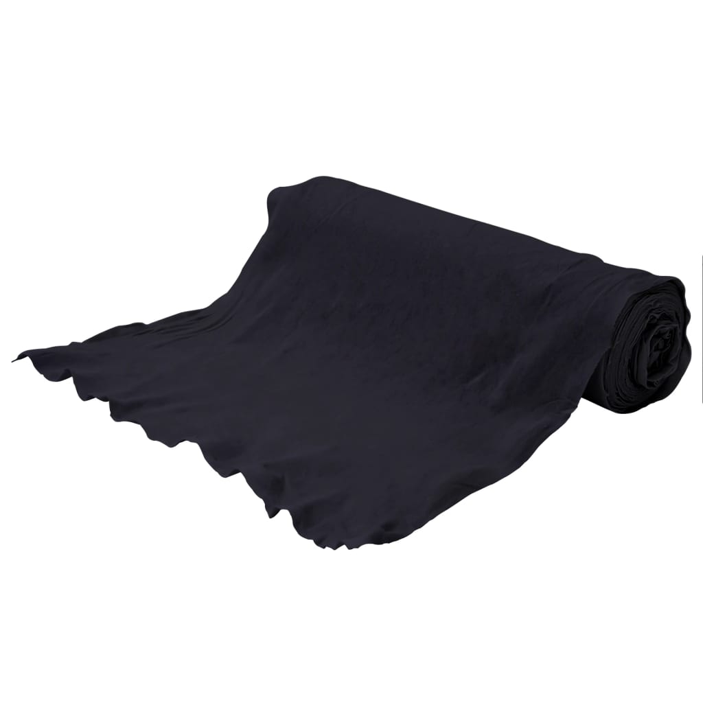 Geotekstil fleece sort 1x50 m polyesterfiber