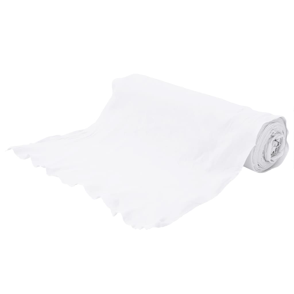 Geotekstil fleece hvid 1x50 m polyesterfiber