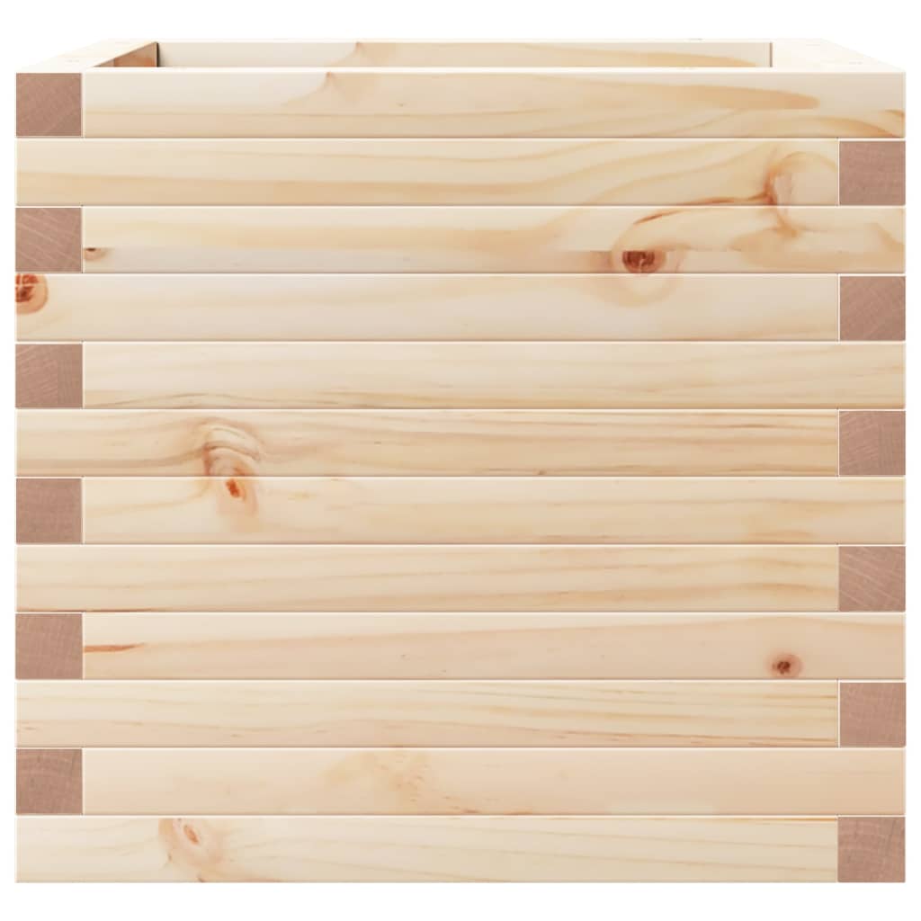Plantekrukke 50x50x46 cm massivt fyrretræ