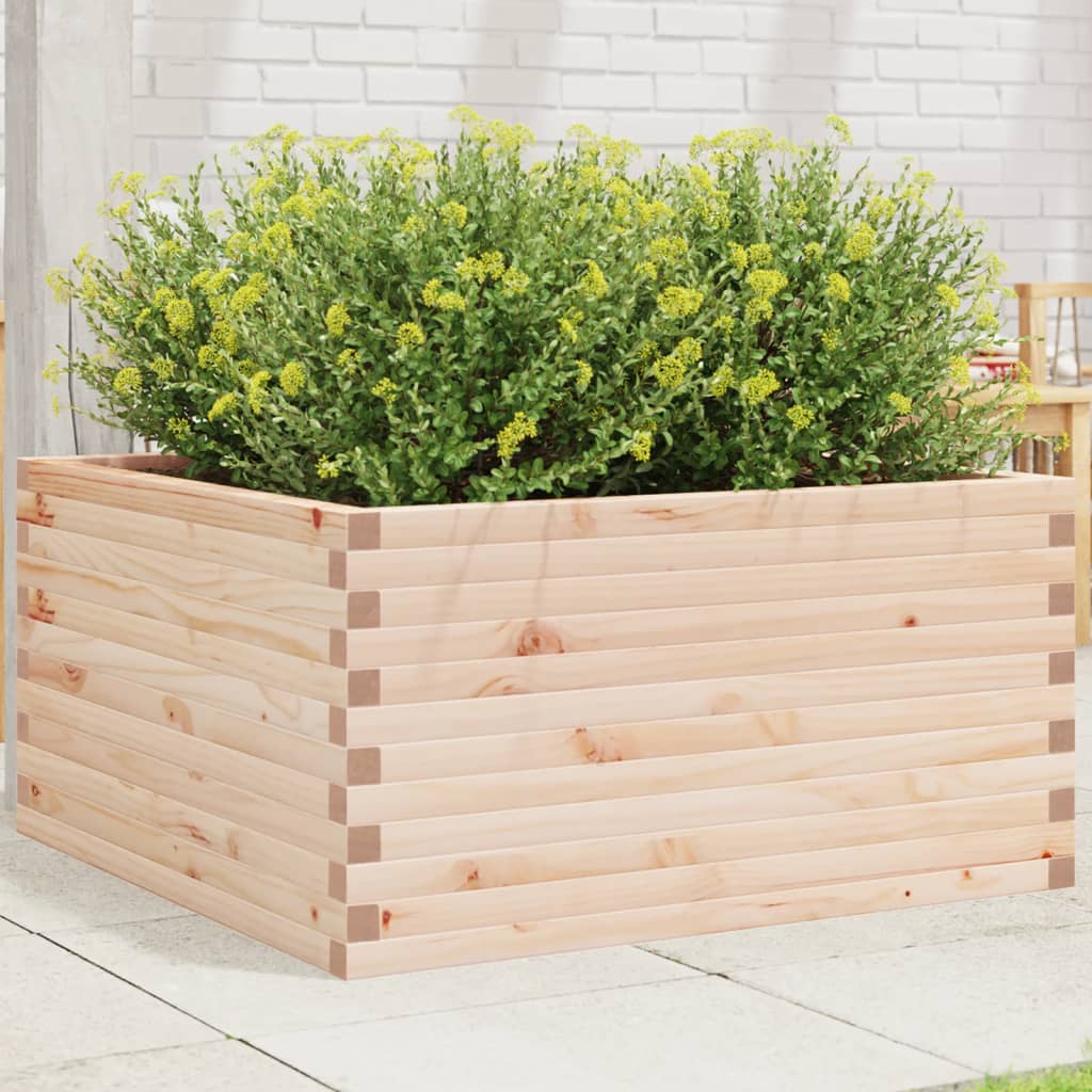 Plantekrukke 90x90x46 cm massivt fyrretræ