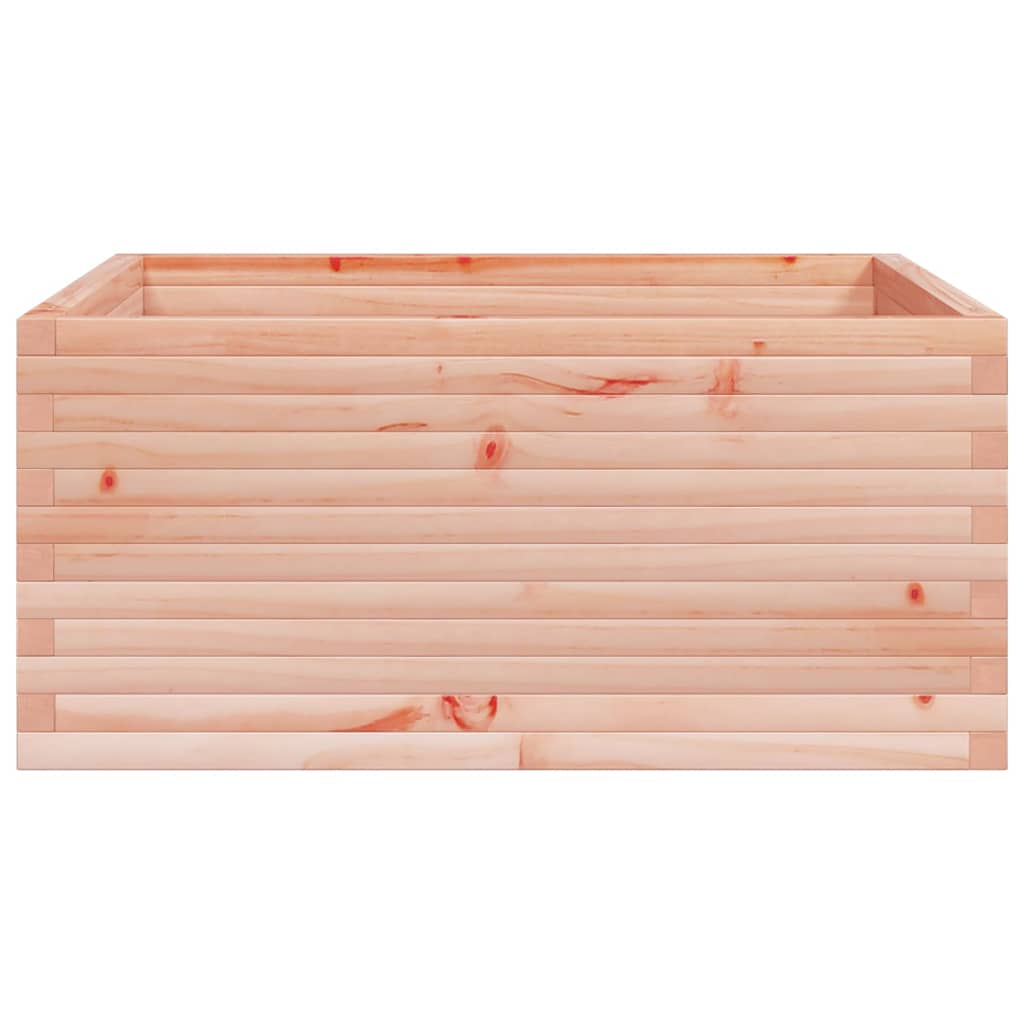 Plantepotte 100x100x46 cm massivt træ Douglasgran