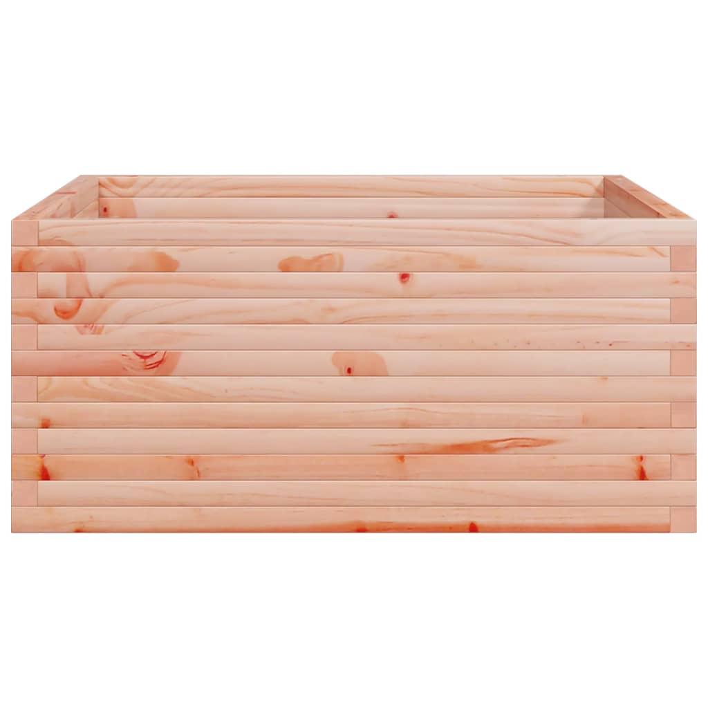 Plantepotte 100x100x46 cm massivt træ Douglasgran
