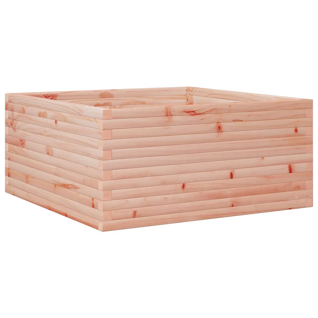Plantepotte 100x100x46 cm massivt træ Douglasgran