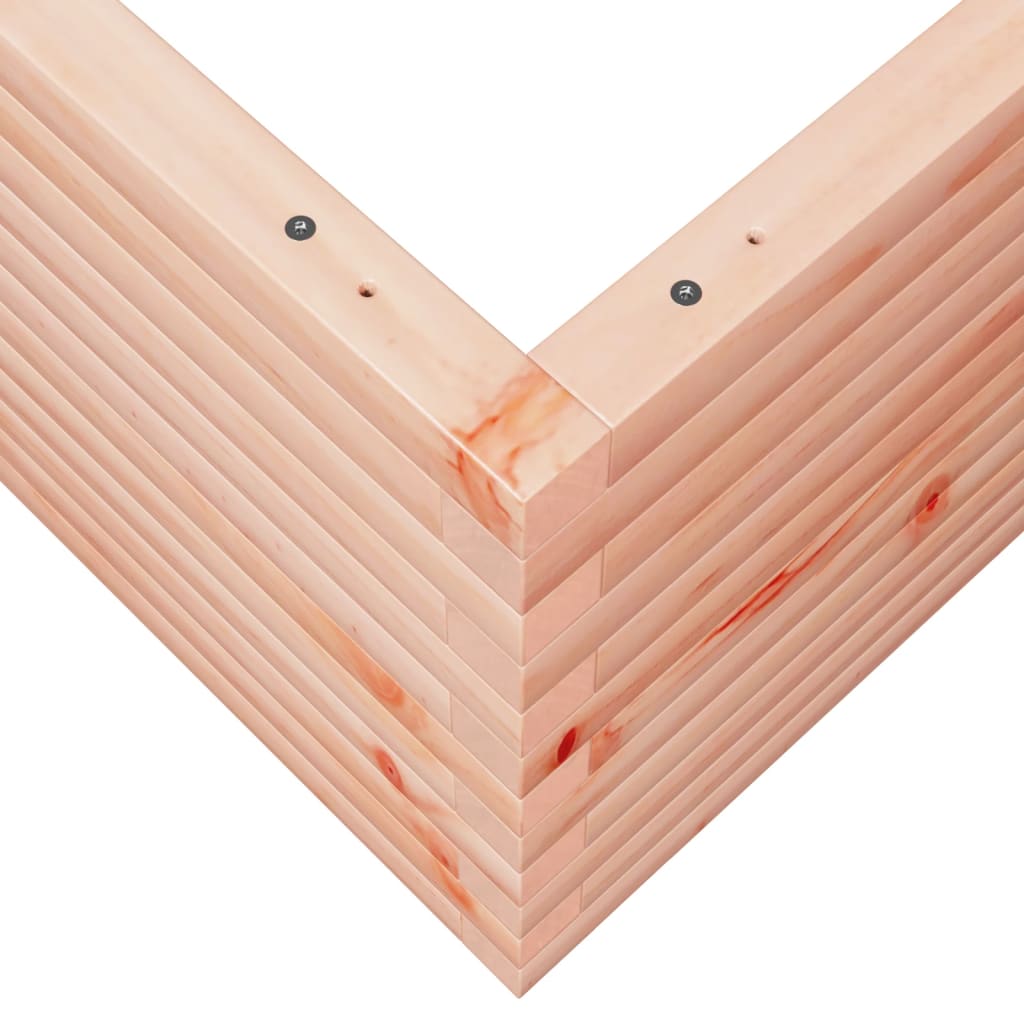 Plantepotte 100x100x46 cm massivt træ Douglasgran