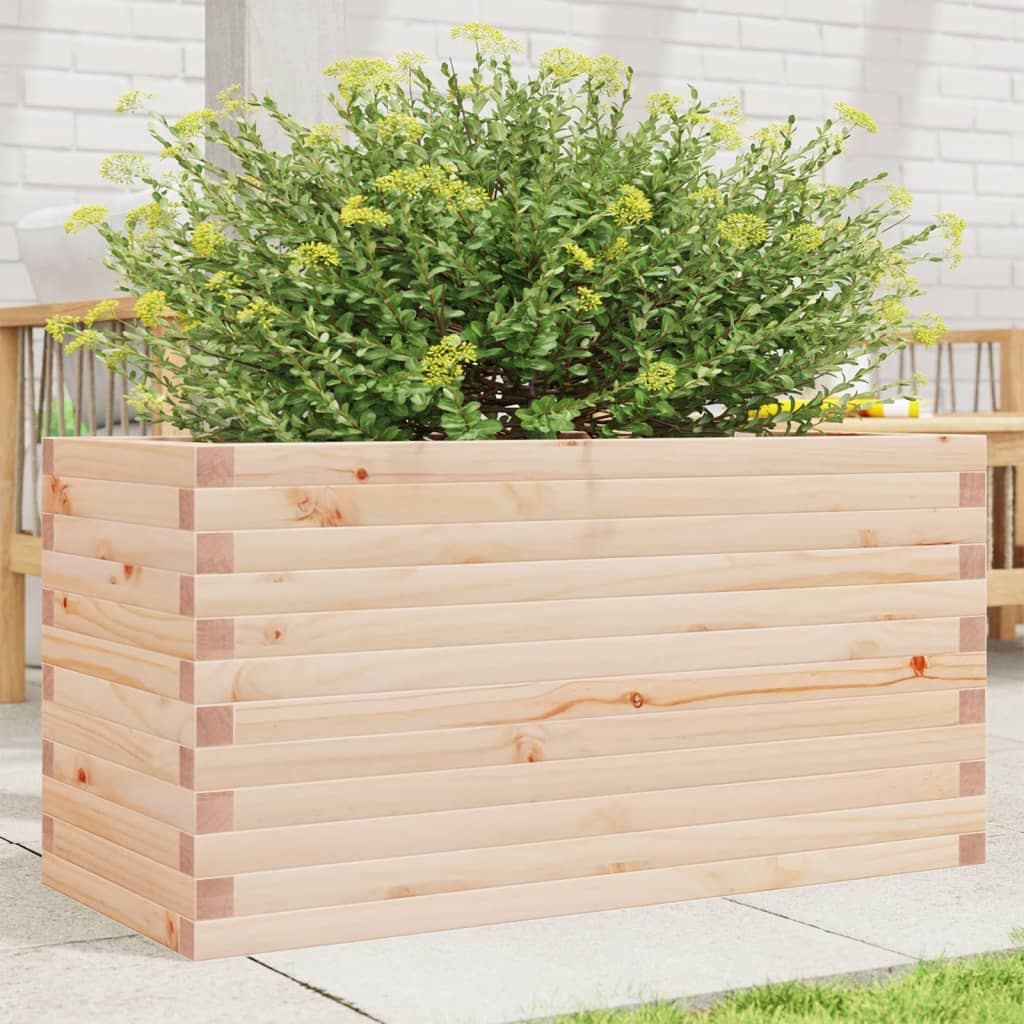 Plantekrukke 90x40x46 cm massivt fyrretræ