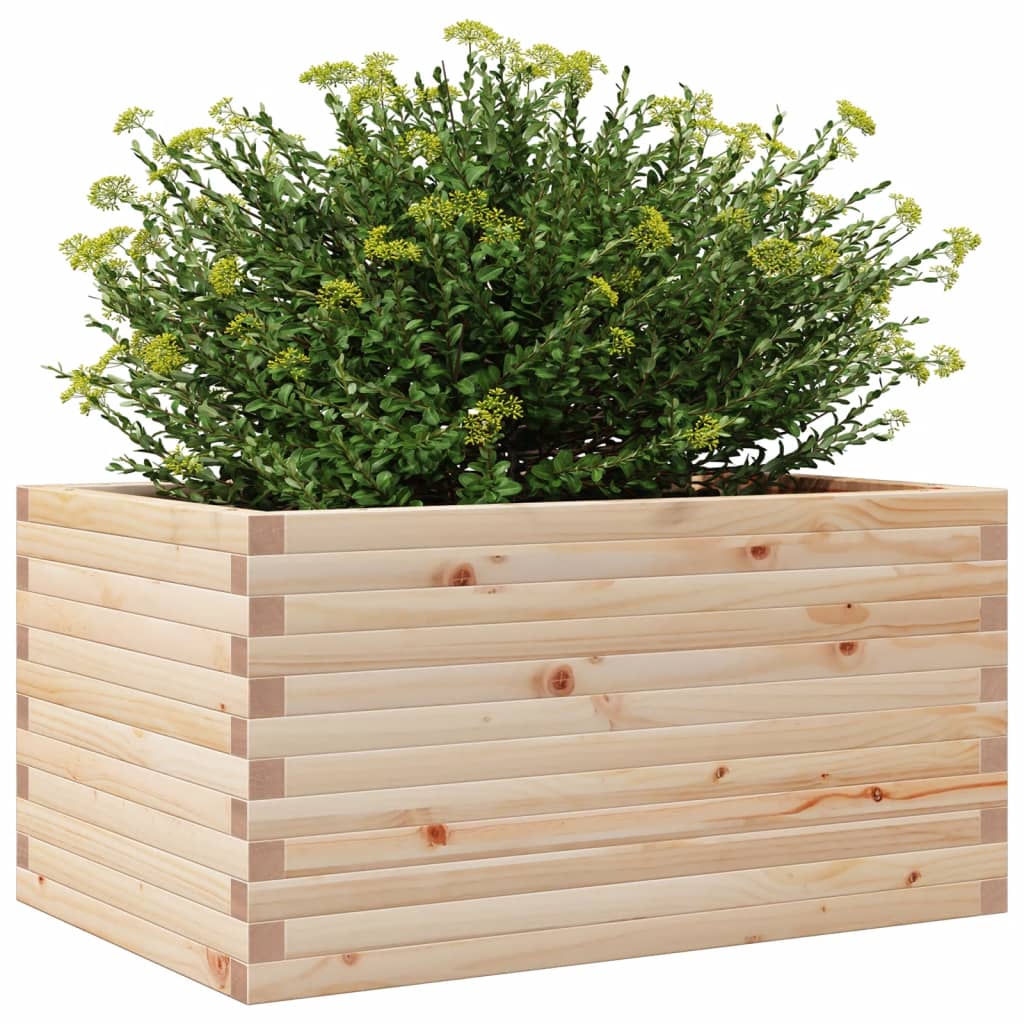 Plantekrukke 90x60x46 cm massivt fyrretræ