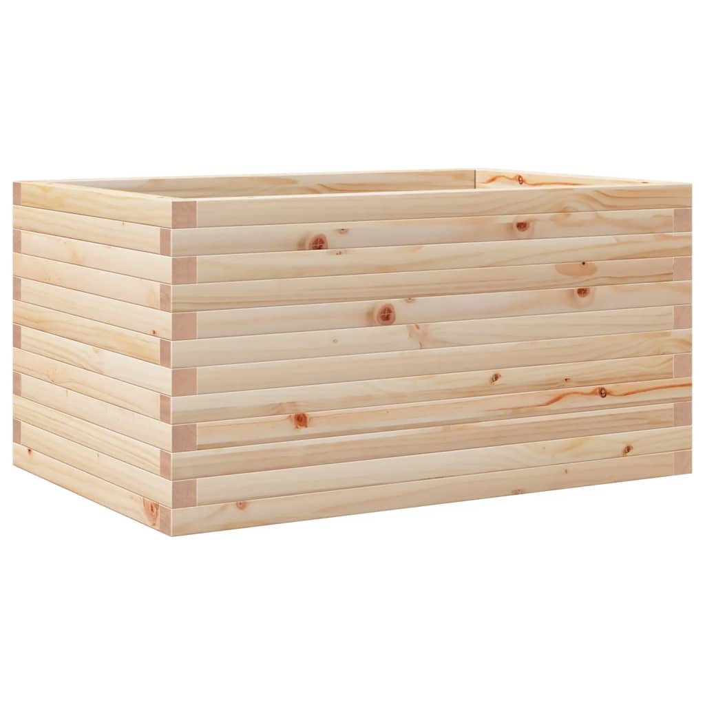 Plantekrukke 90x60x46 cm massivt fyrretræ