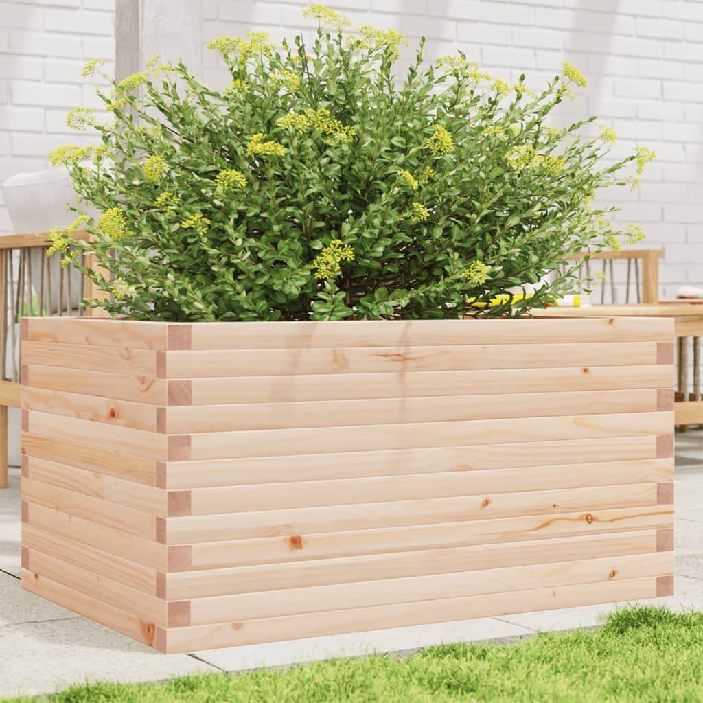 Plantekrukke 90x60x46 cm massivt fyrretræ